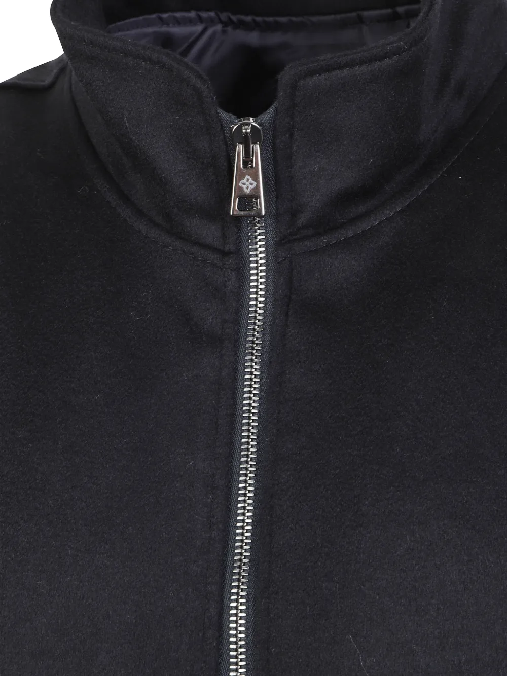 Tagliatore zip-up gilet Blauw