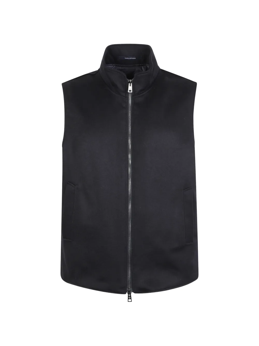 Tagliatore zip-up gilet Blauw