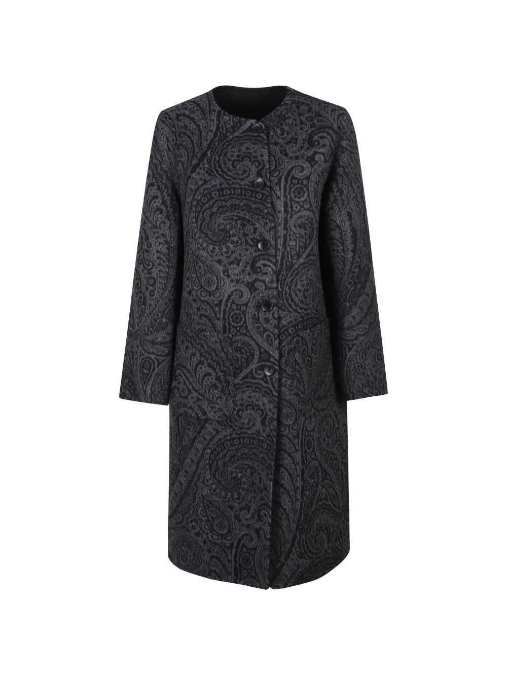 ETRO reversible Paisley-print coat - Nero