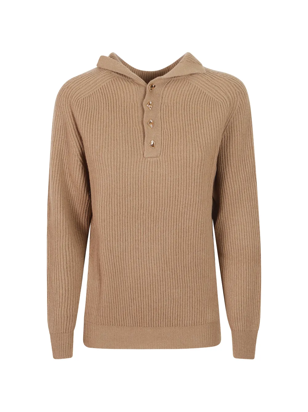 DONDUP ribbed crystal-embellished sweater