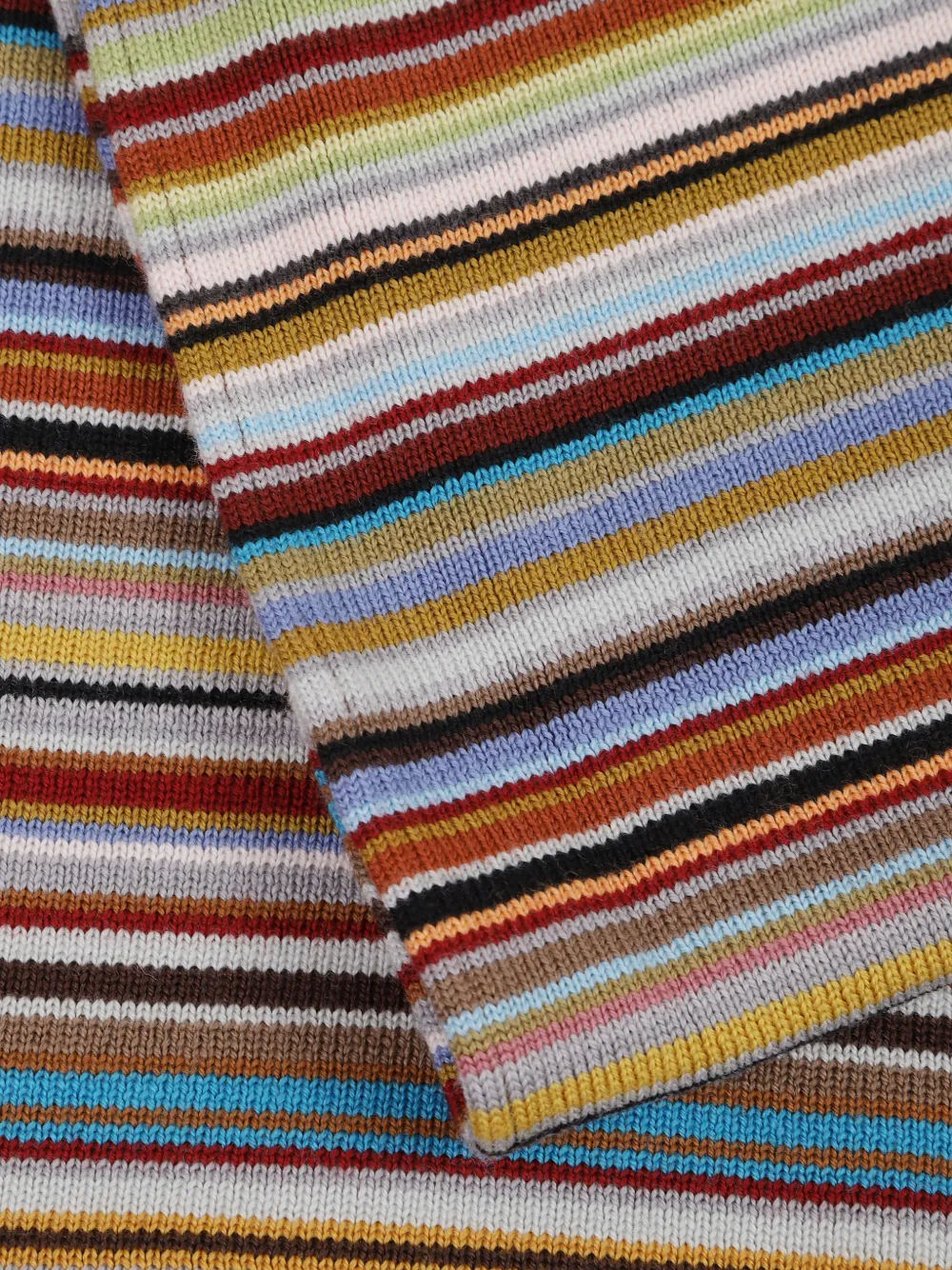 Paul Smith Gestreepte sjaal Bruin