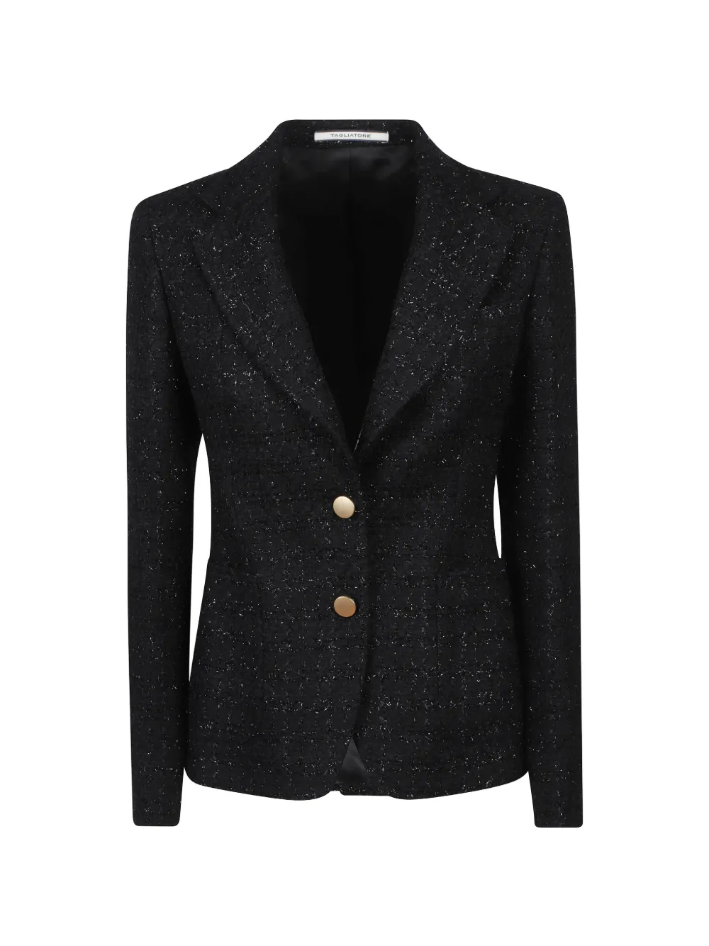 Tagliatore Bouclé-knit Tailored Blazer In Multi