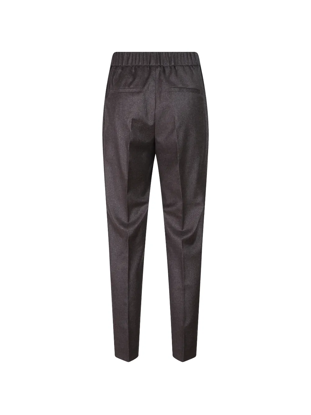 Peserico Punto Luce broek met elastische tailleband Grijs