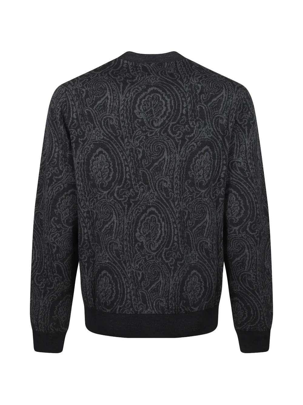 ETRO Trui met paisley-jacquard Zwart