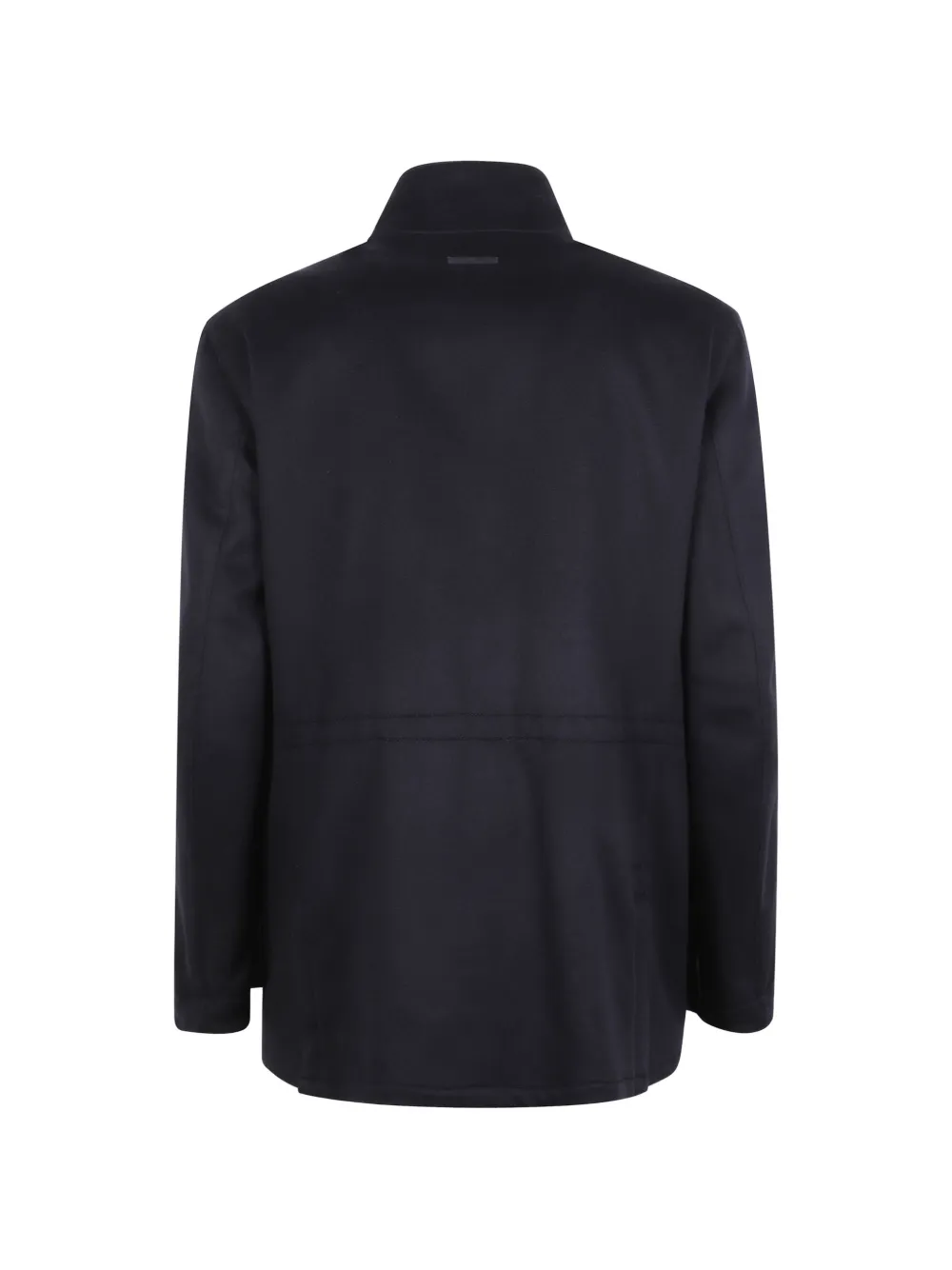 Lardini high-neck coat Blauw