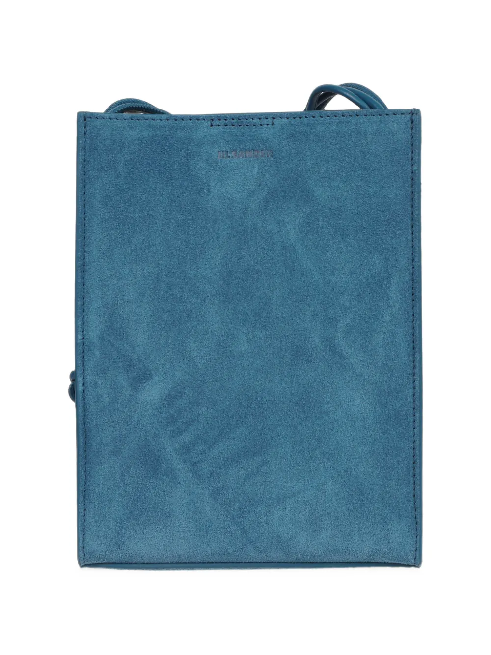 Jil Sander Kleine Tangle crossbodytas met gevlochten band Blauw