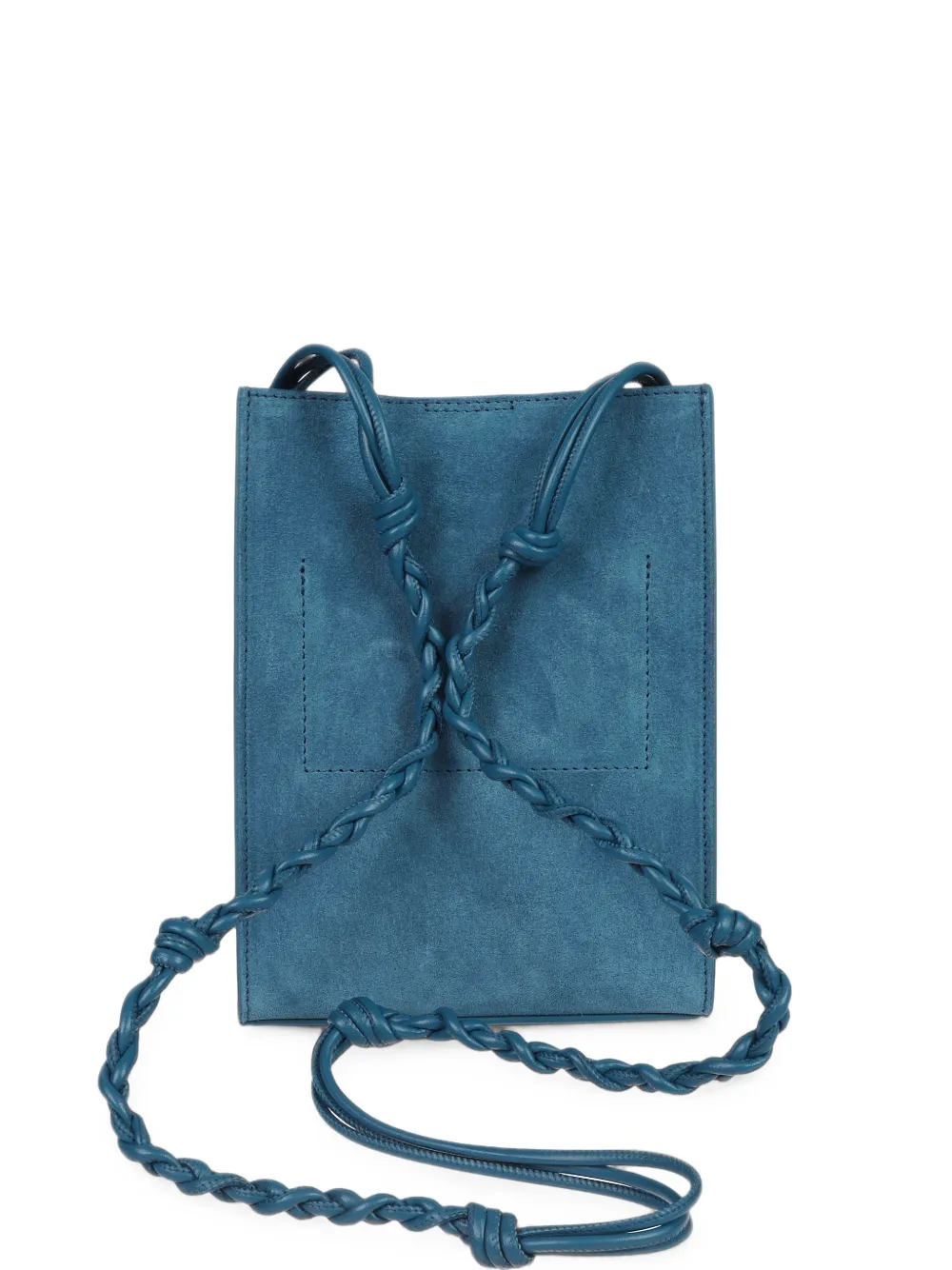 Jil Sander small Tangle braided-strap cross body bag - Blu