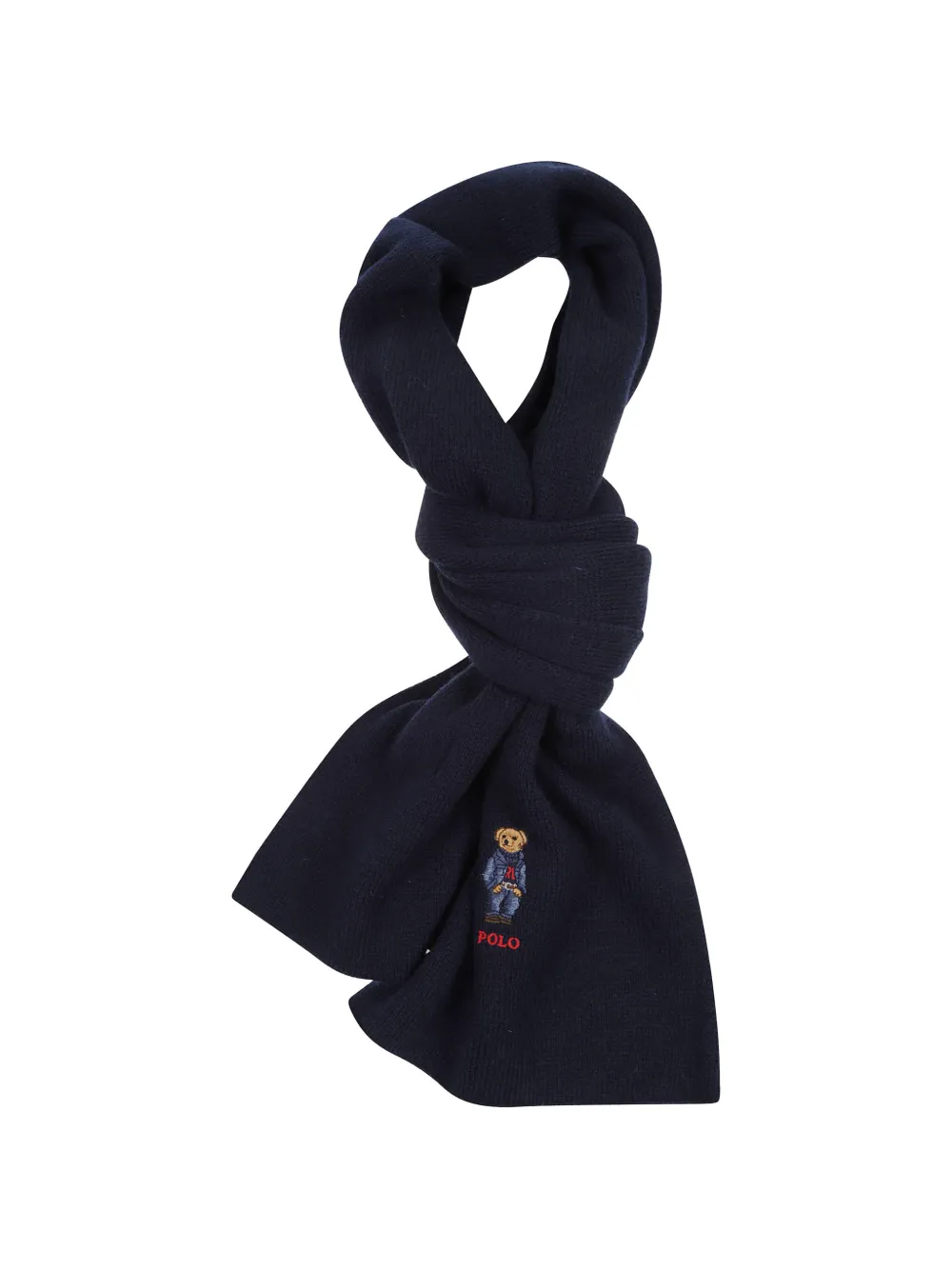 Polo Ralph Lauren Set van muts en sjaal met logo Blauw