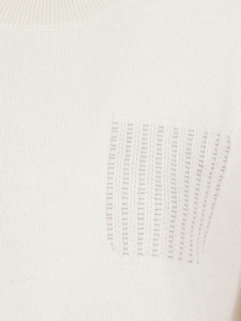 Peserico bead-embellished sweater Wit