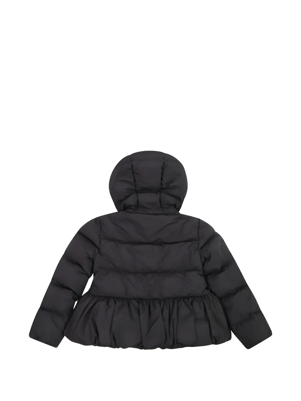 Moncler Enfant Elizaveta gewatteerd peplum jack Zwart