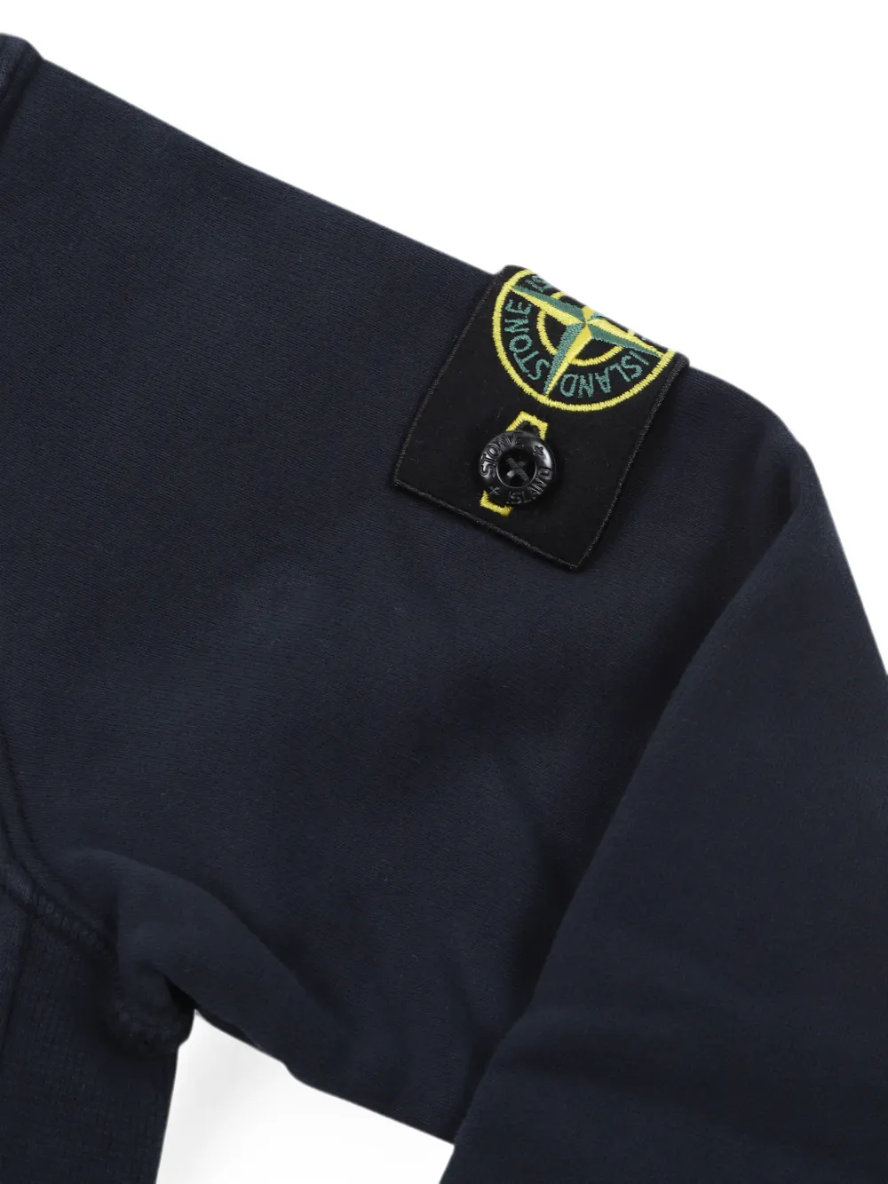 Stone Island Junior Trui met Compass-logopatch Blauw