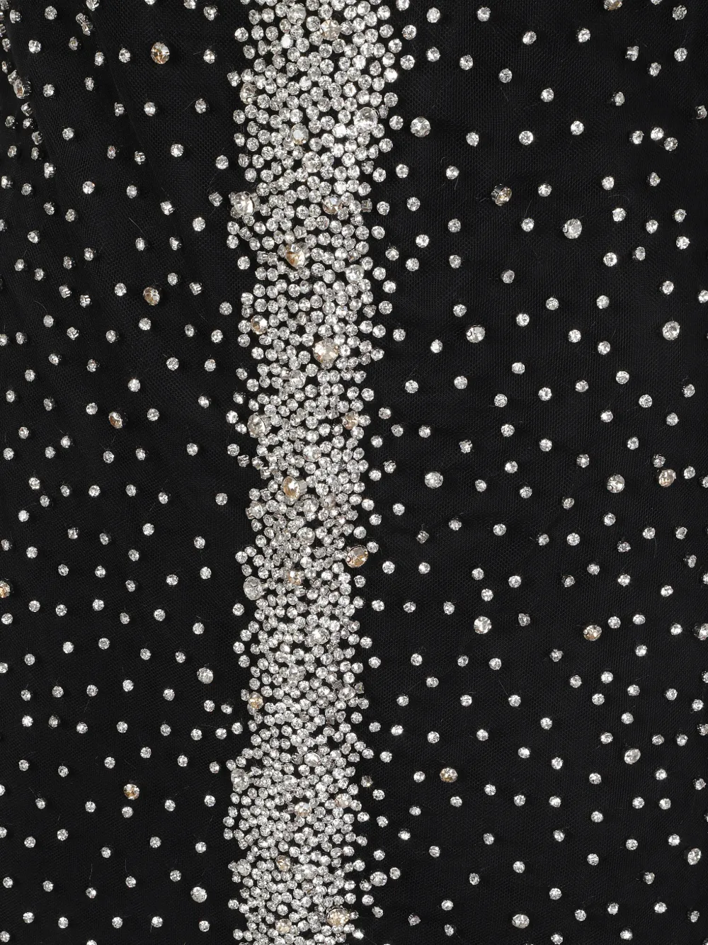 Costarellos Belina crystal-embellished cut-out midi dress Zwart