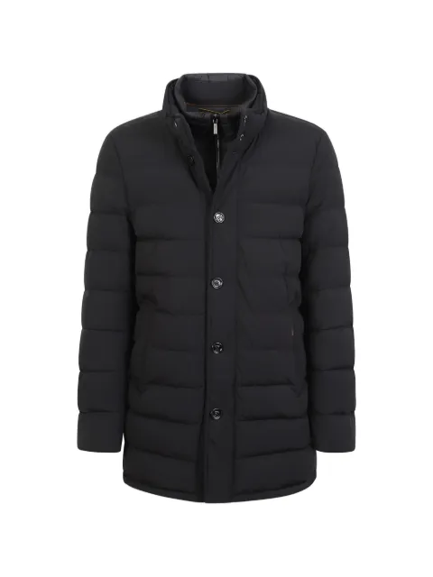 Moorer quilted high-neck jacket