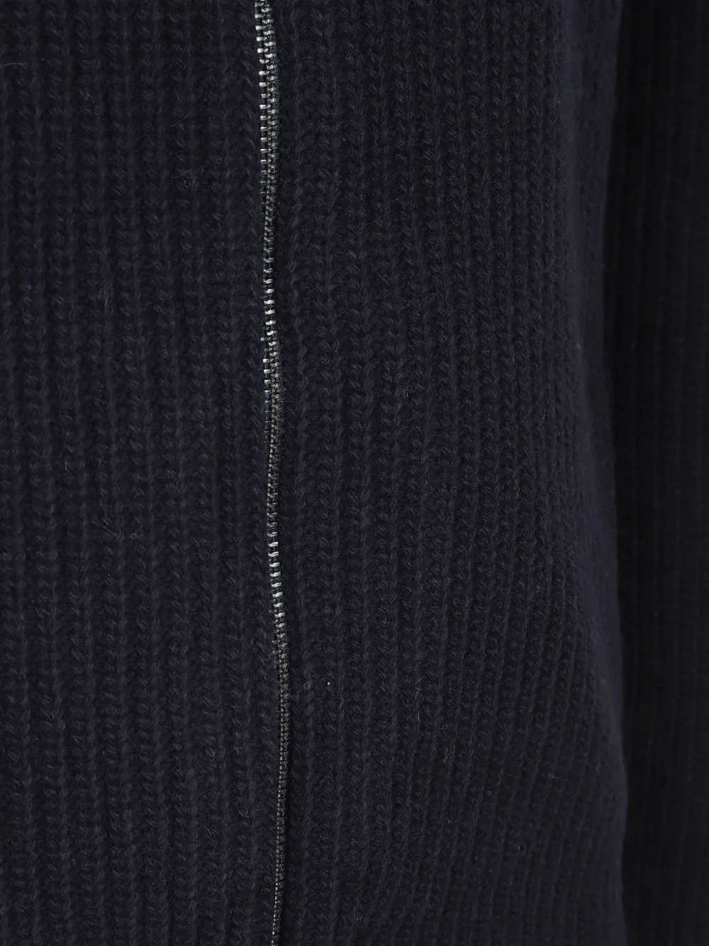 Tagliatore Ribgebreid vest Blauw