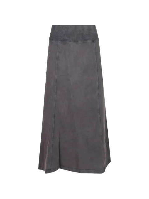 MARANT ÉTOILE faded-effect panelled midi skirt