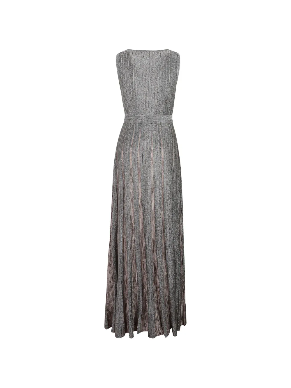 Missoni Maxi-jurk met ceintuur Grijs