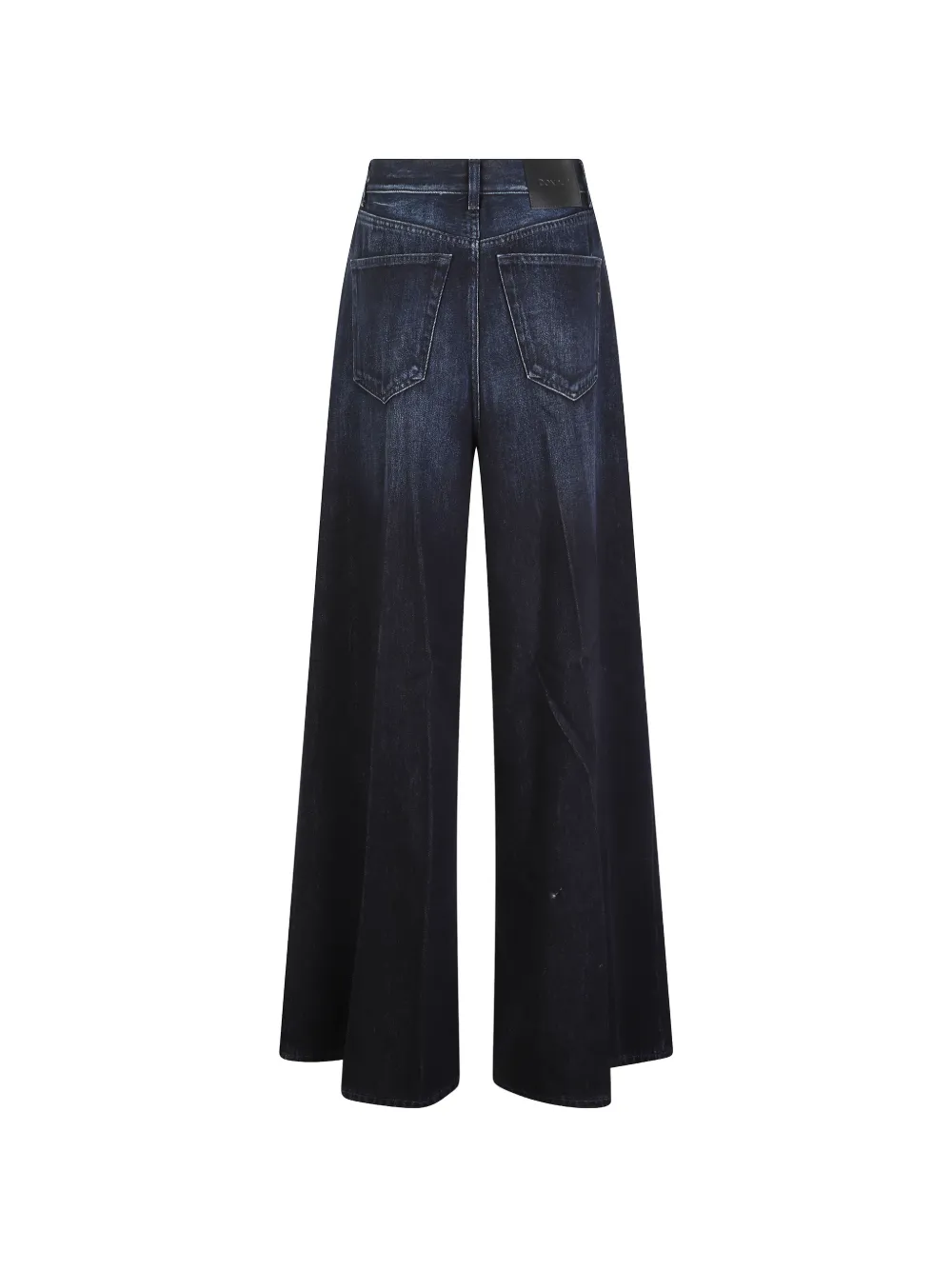 DONDUP pleat-detail faded jeans Blauw