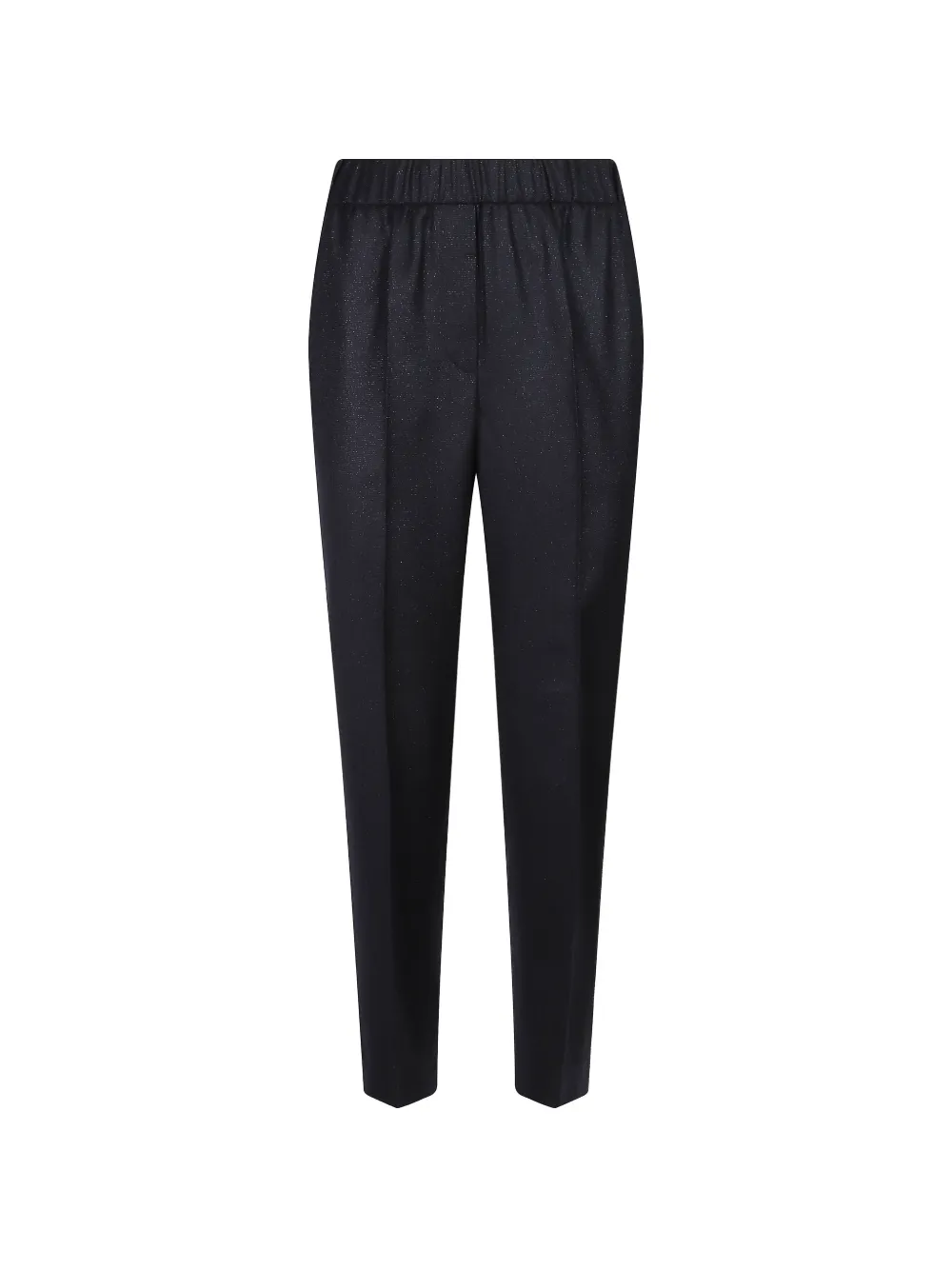 Peserico bead-embellished elasticated-waist trousers - Blu