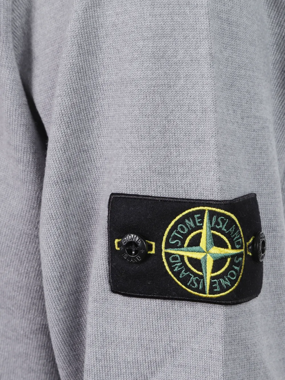 Stone Island 5100025 lichtzuivere RWS wollen trui Grijs