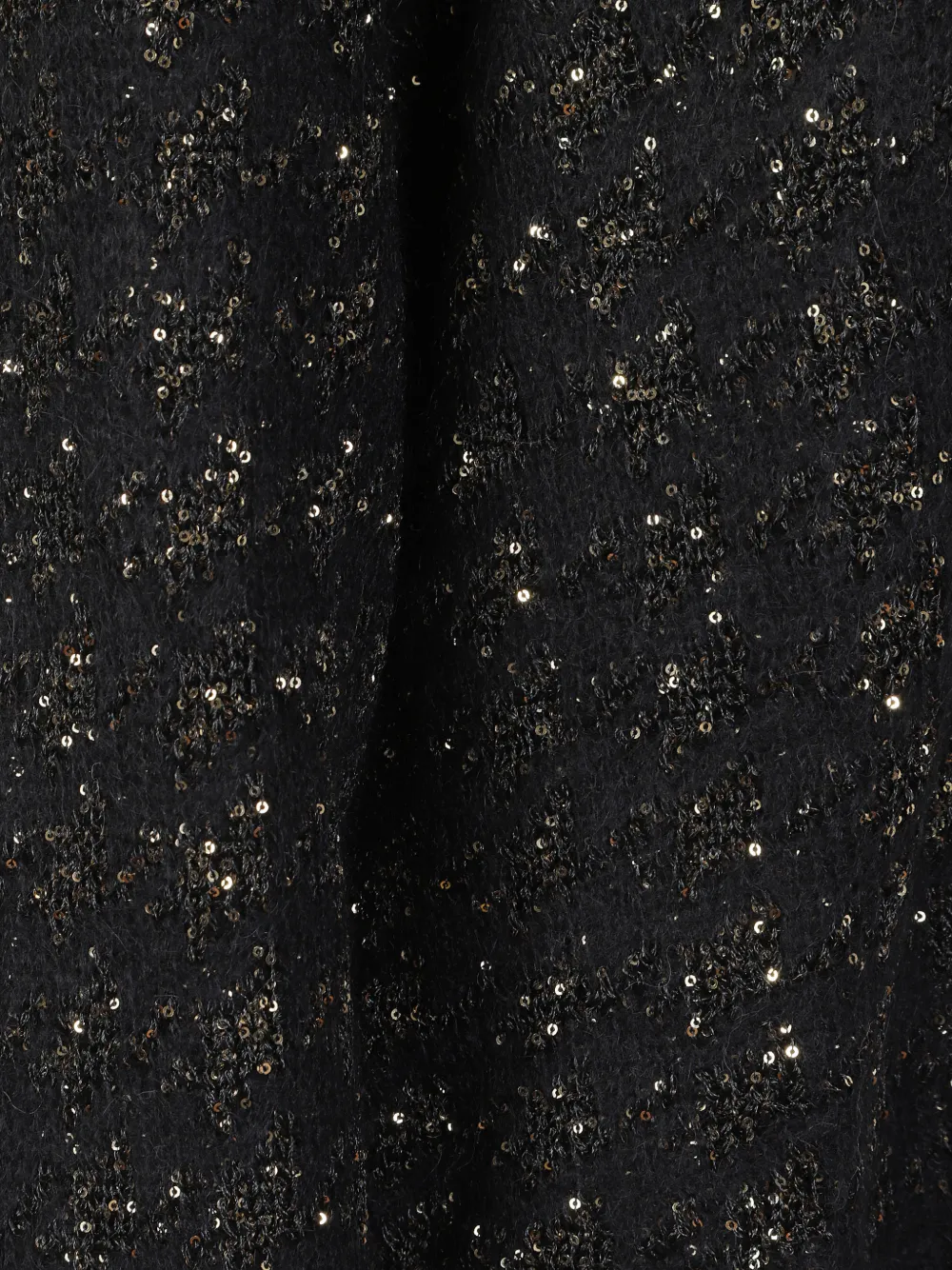 TWINSET jacquard knit cardigan with houndstooth pattern Zwart