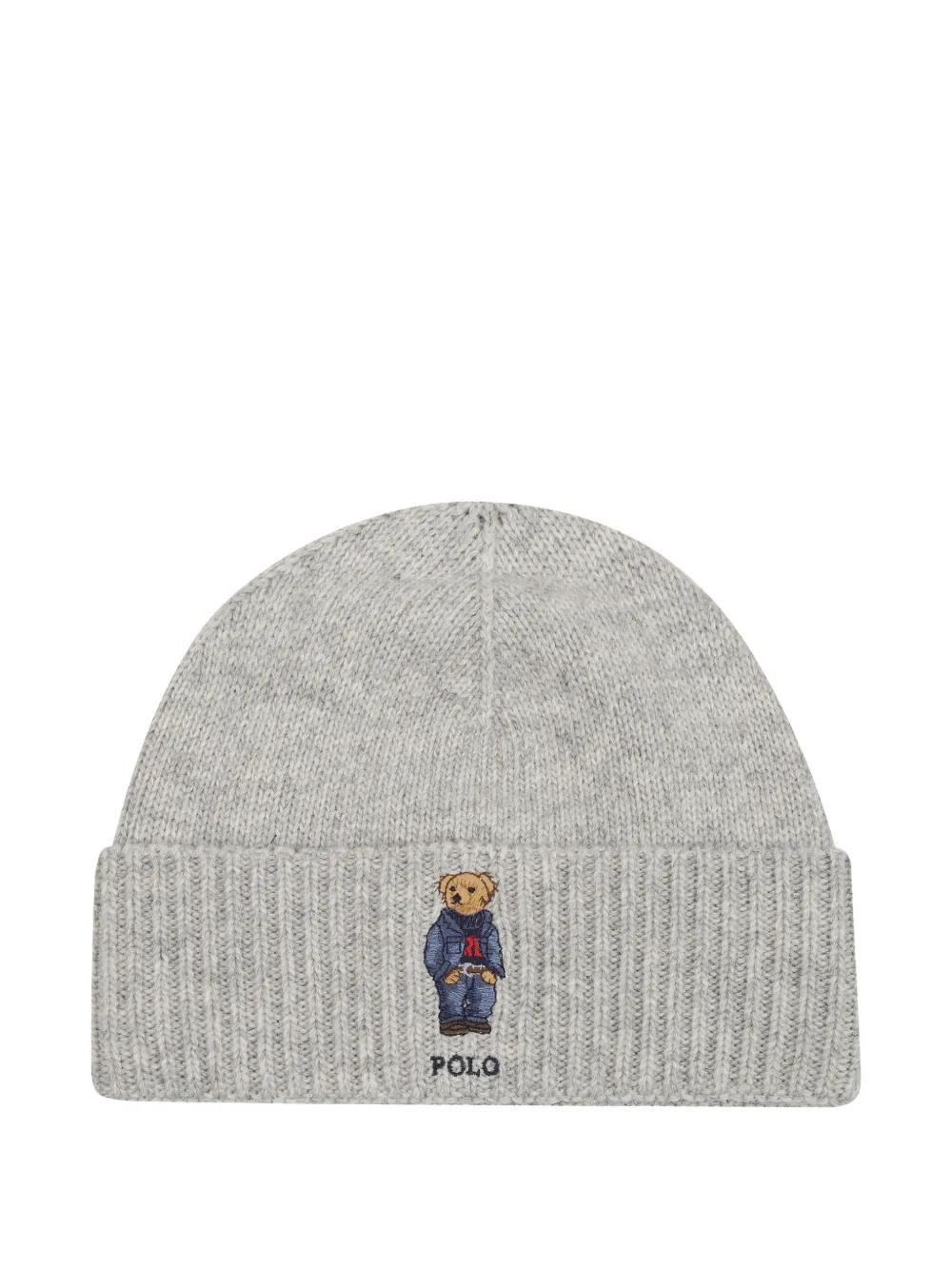 Polo Ralph Lauren Set van muts en sjaal met logo Grijs