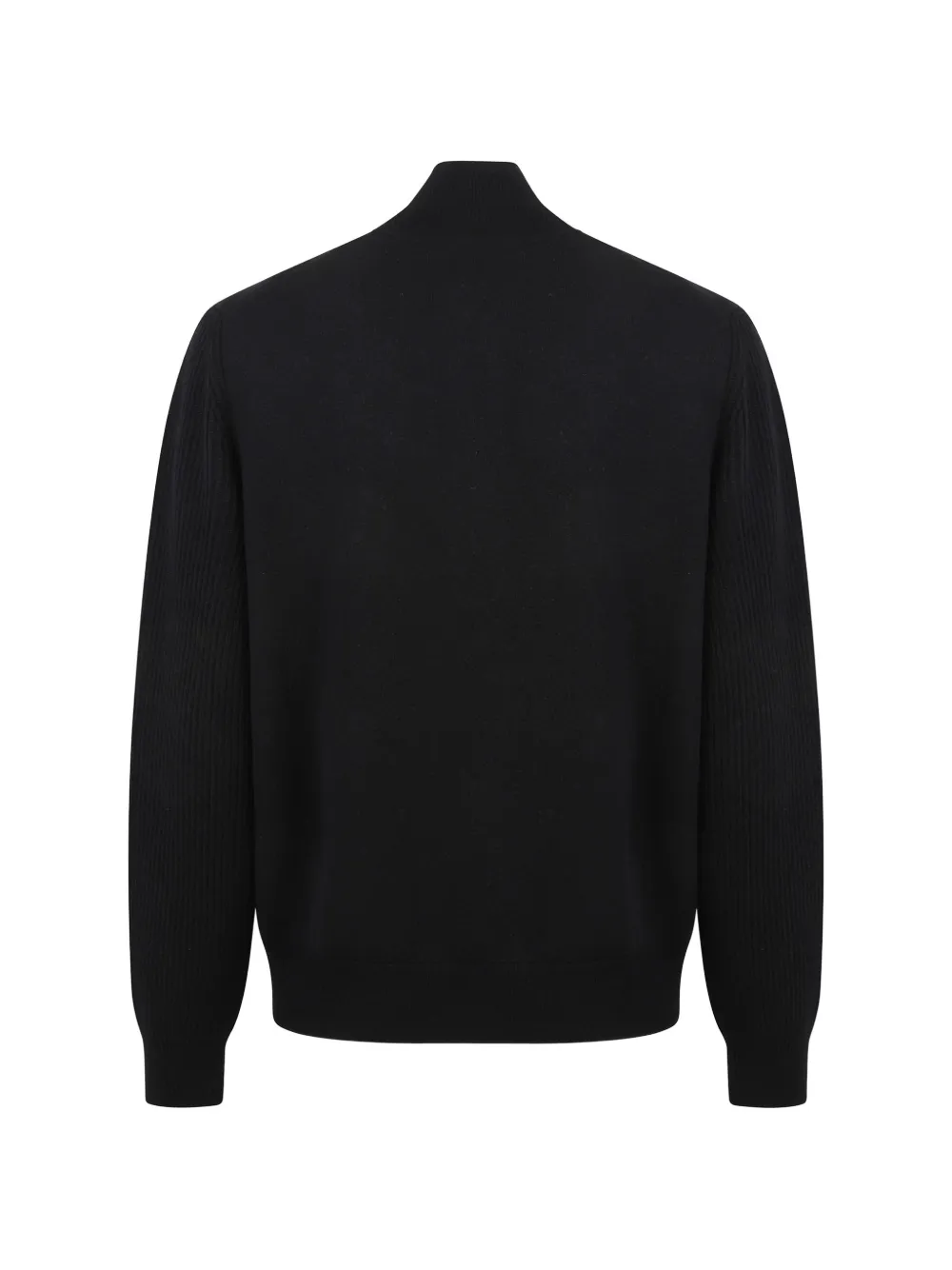 Lardini ribbed-knit jacket Zwart