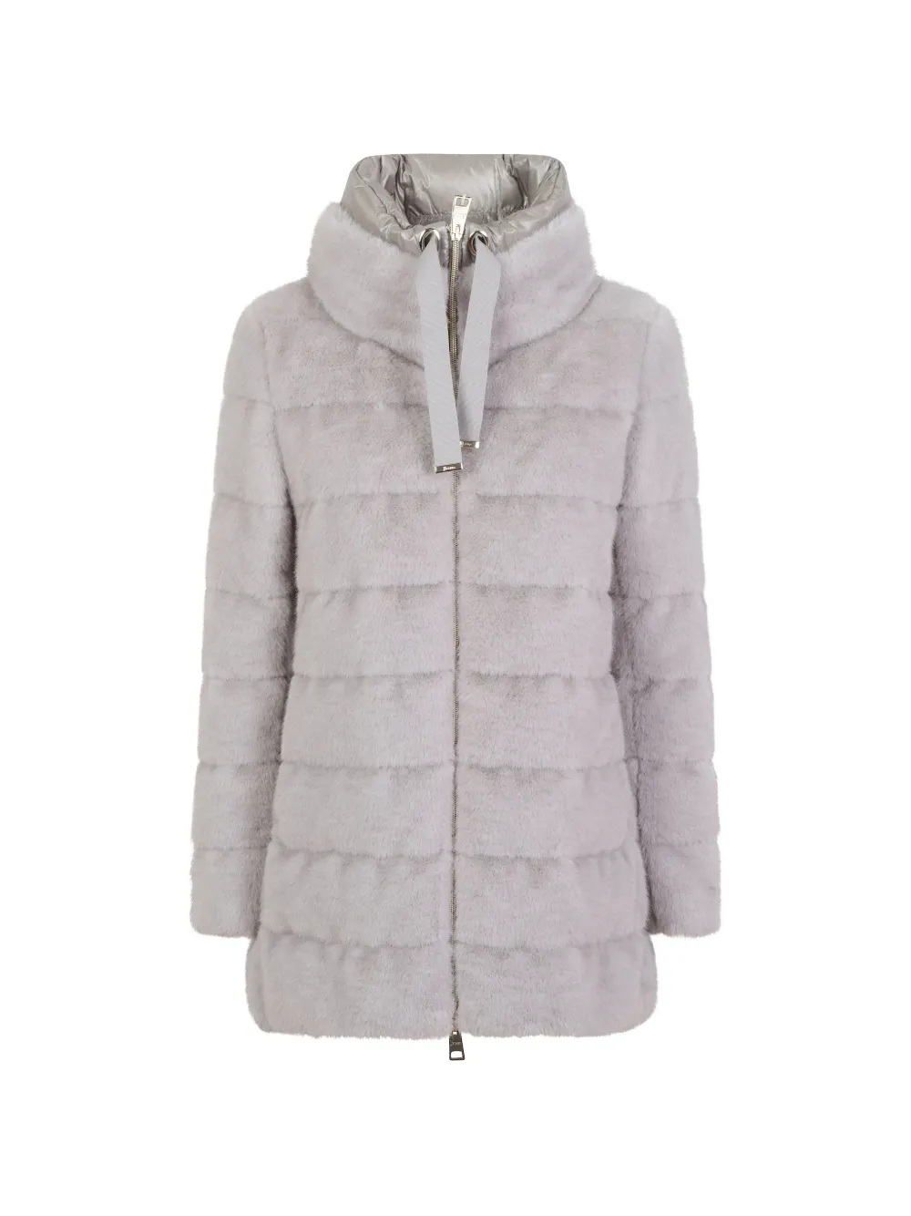 Herno faux-fur padded jacket - Grau