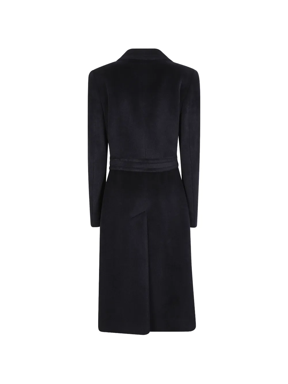 Tagliatore belted notch-lapels coat Blauw