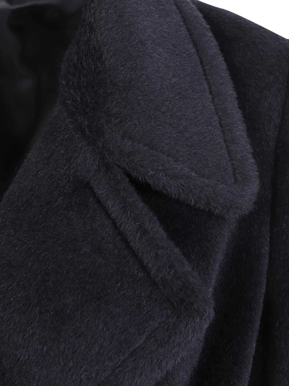 Tagliatore belted notch-lapels coat Blauw