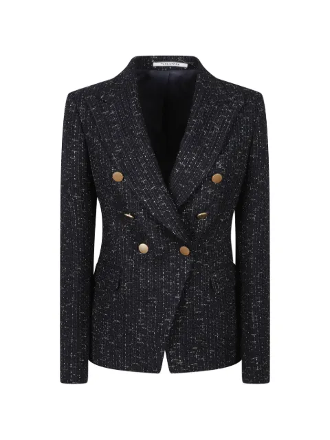 Tagliatore chamarra de tweed con doble botonadura