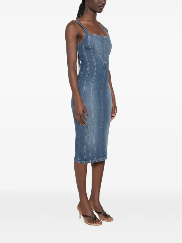 Elisabetta Franchi Denim Dress | Blue