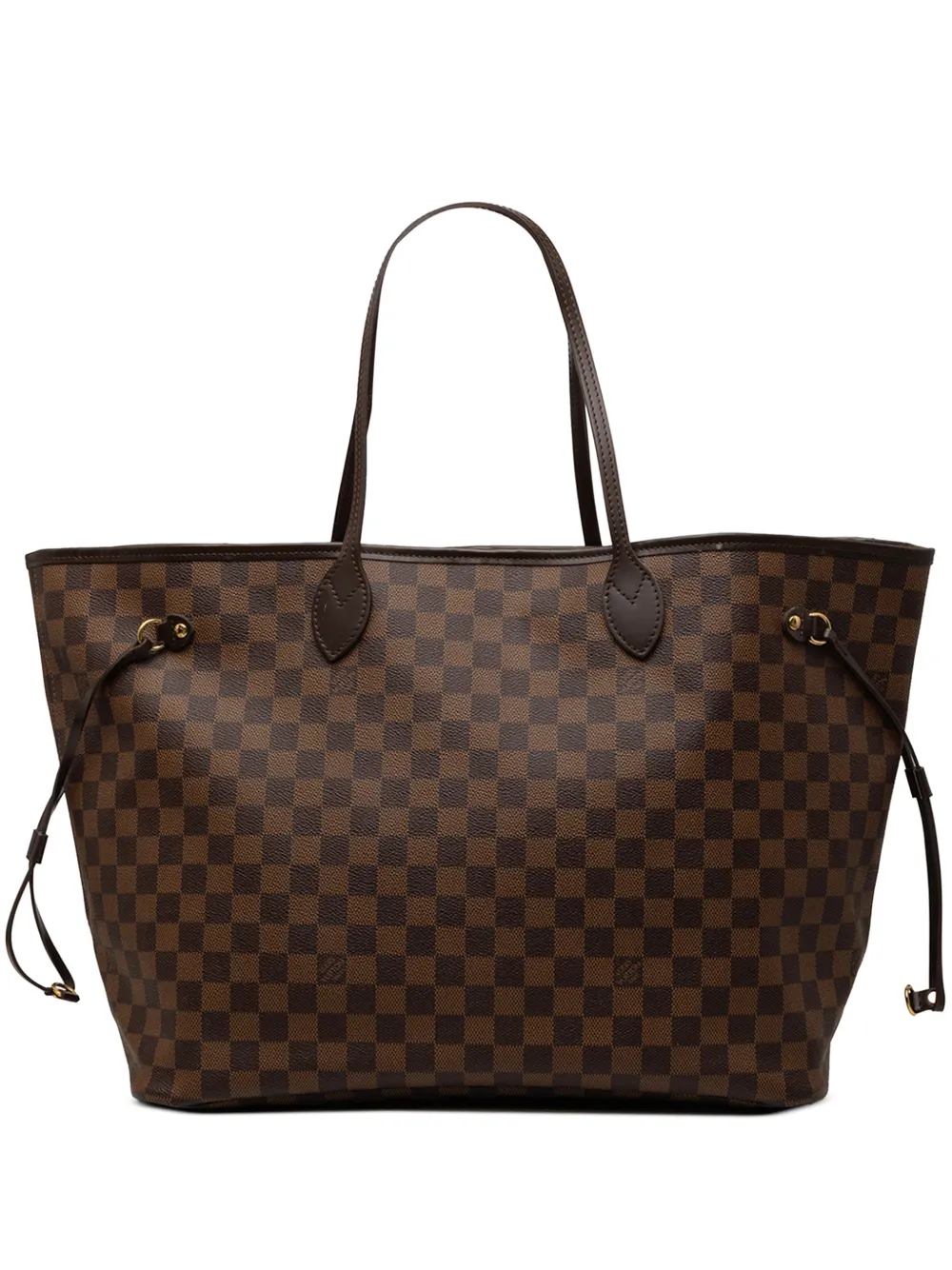 Louis Vuitton Pre-Owned 2009 Damier Ebene Neverfull GM tote bag - Marrone