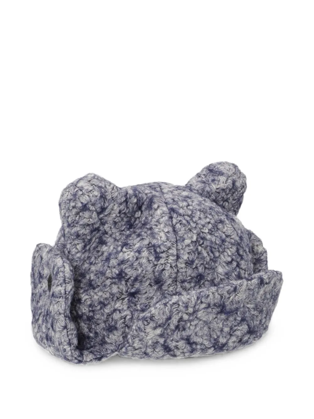 Henrik Vibskov Frog textured hat - Blu