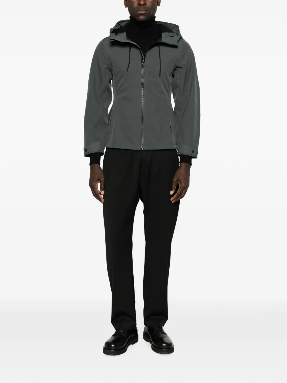 Rains Suva Softshell jack met capuchon Grijs