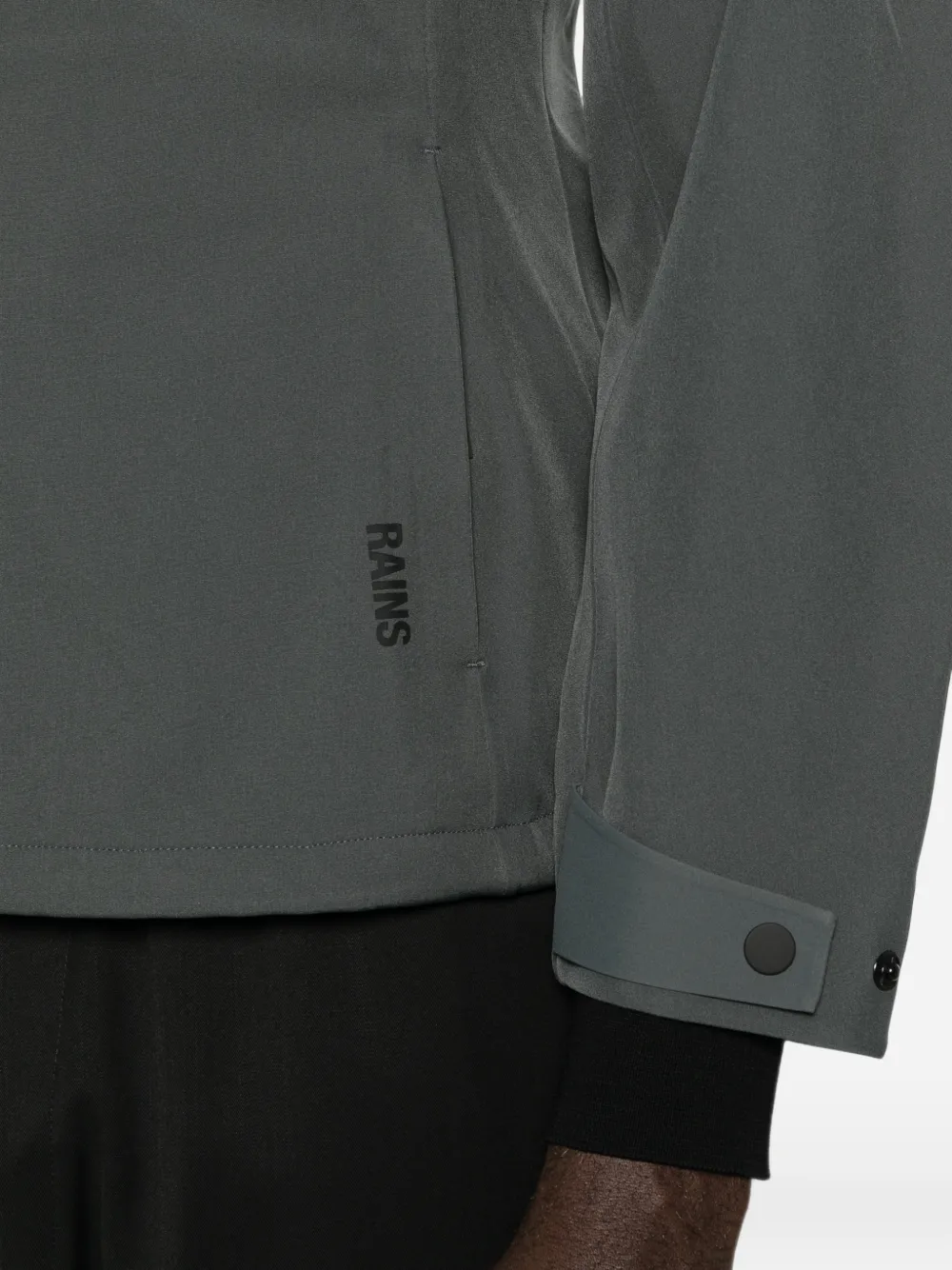 Rains Suva Softshell jack met capuchon Grijs
