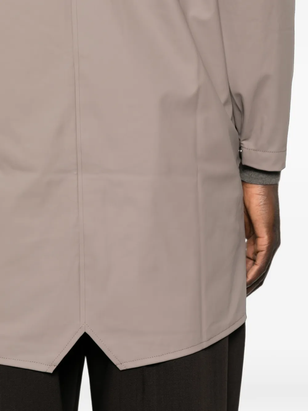 Rains Long Jacket W3 jas Beige