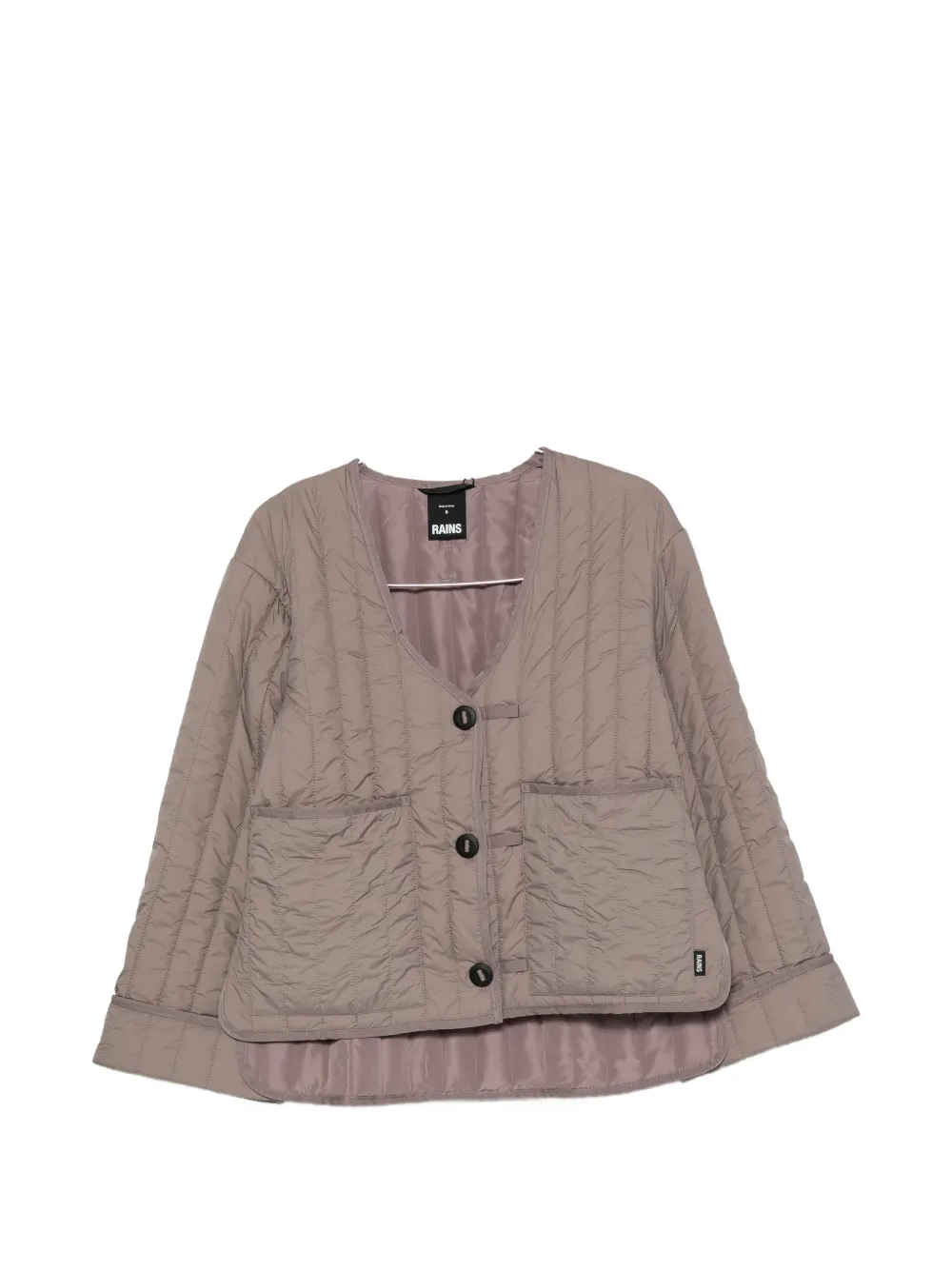 Rains Banja Liner quilted jacket - Grigio