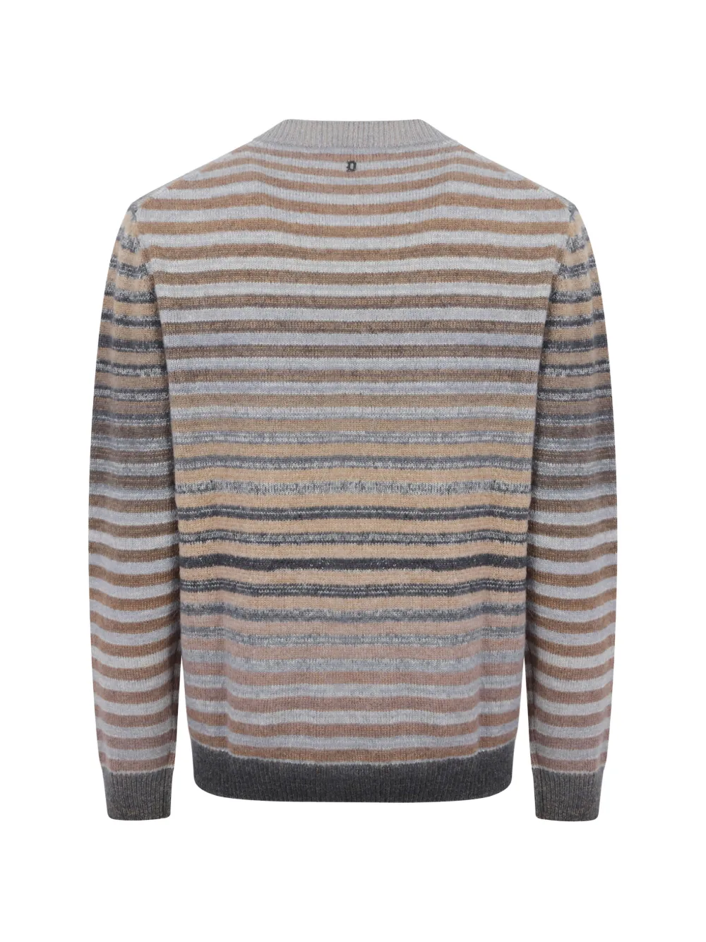 DONDUP striped crew-neck sweater Grijs