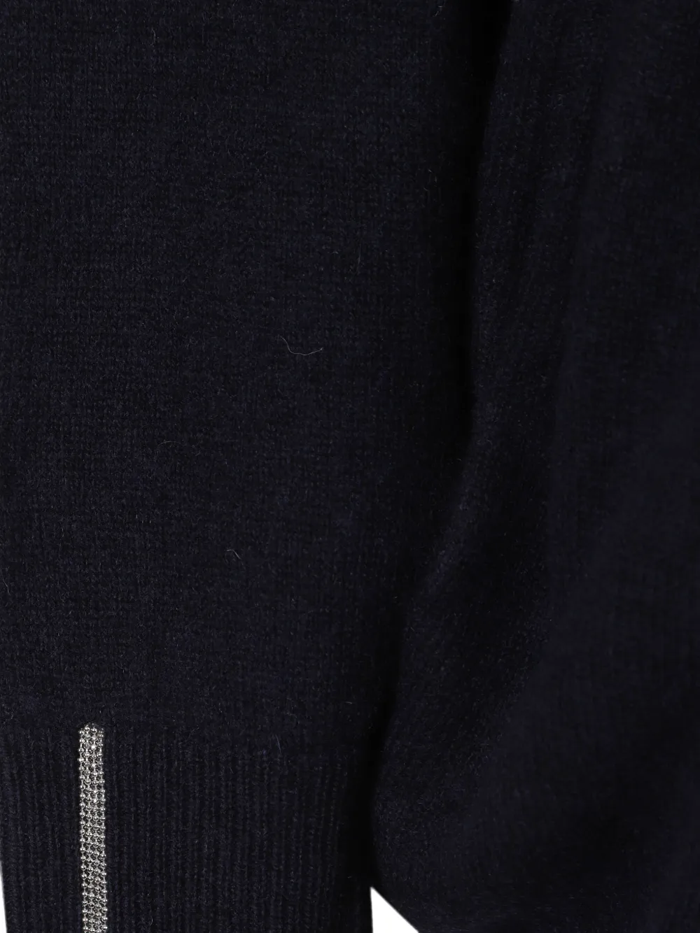 Peserico Trui met ceintuur en wikkelvoorkant Blauw