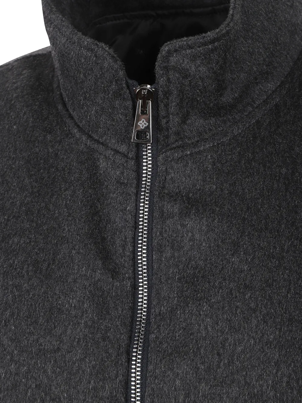 Tagliatore Gilet met hoge hals Grijs