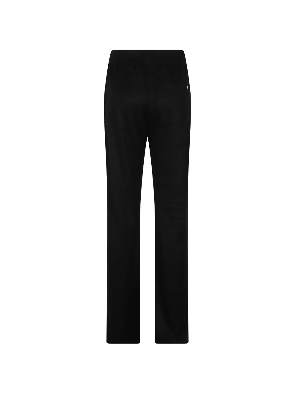 DONDUP Straight trainingsbroek met logoplakkaat Zwart