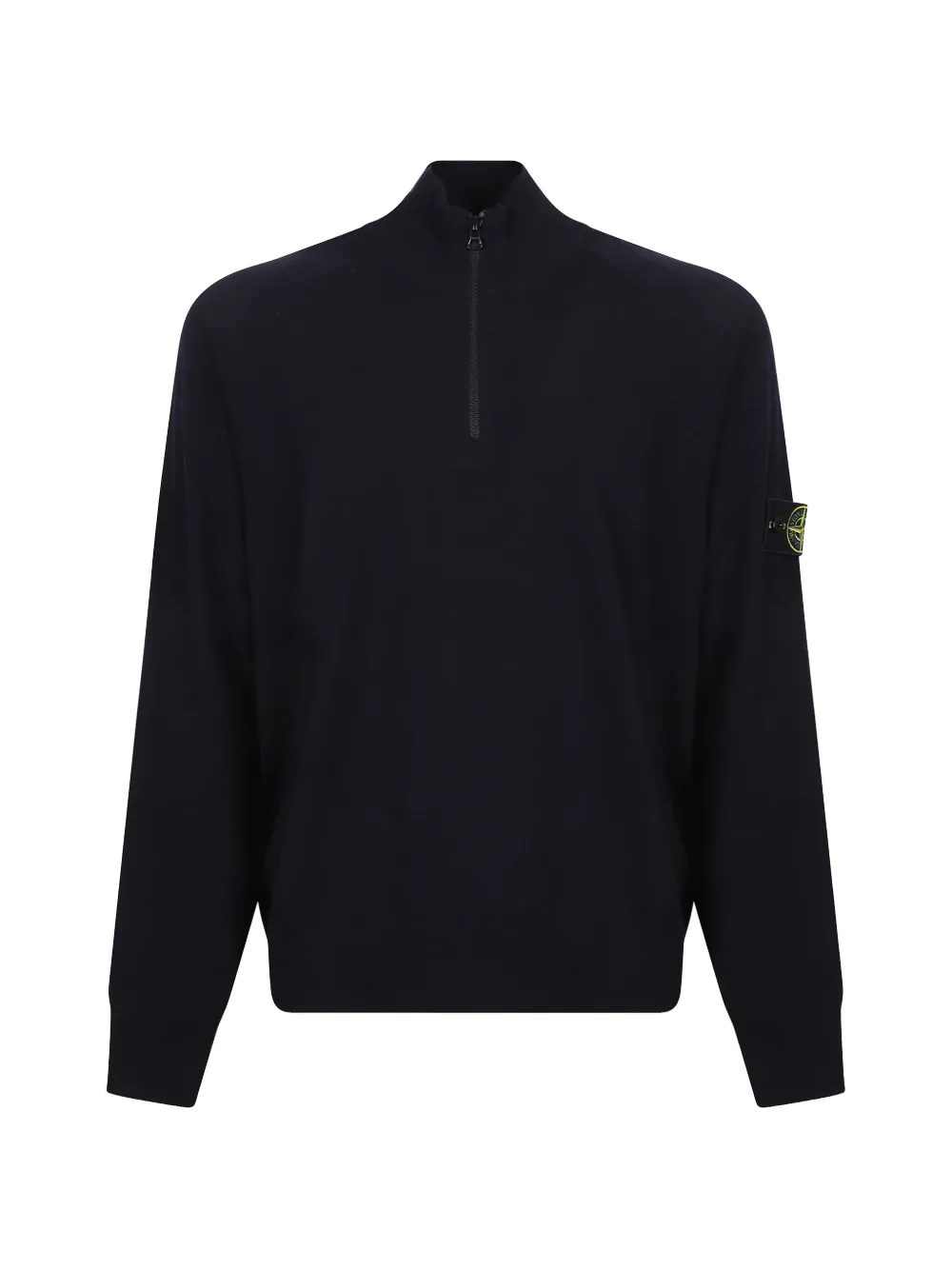 Stone Island 5100008 RWS Wollpullover aus Stretch - Blau