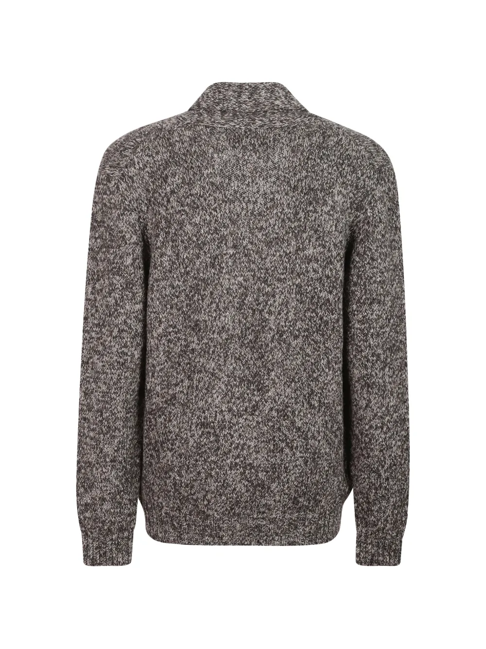 Tagliatore marl-knit shawl-collar cardigan Bruin