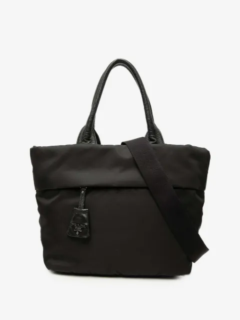 Prada Pre-Owned 2013-2026 Tessuto Reversible satchel