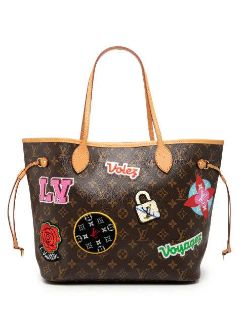 Louis Vuitton Pre-Owned 2018 Monogram Patches Neverfull MM tote bag
