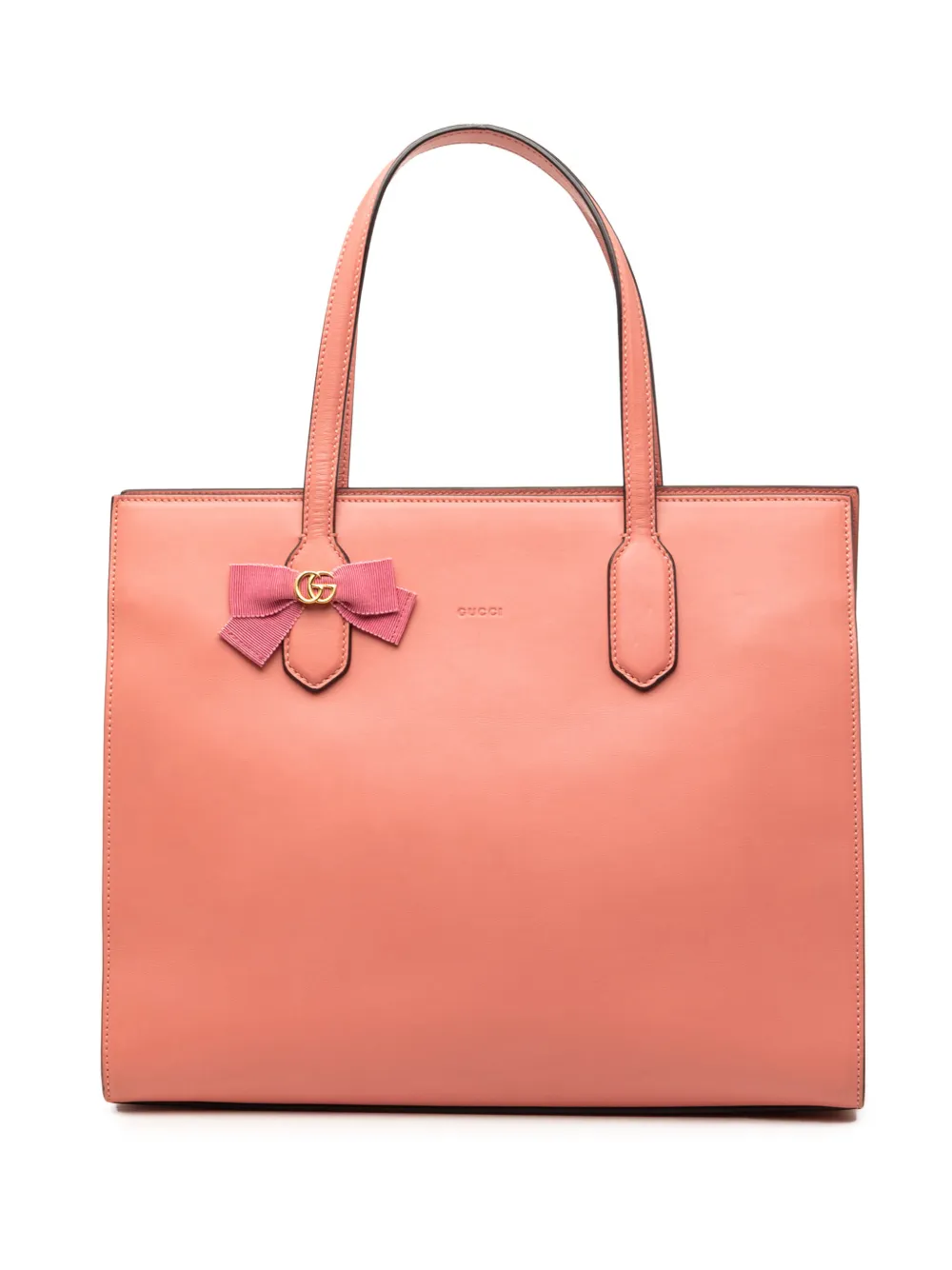 Gucci Pre-Owned 2016-2026 GG Marmont Calfskin Ribbon tote bag - Rosa