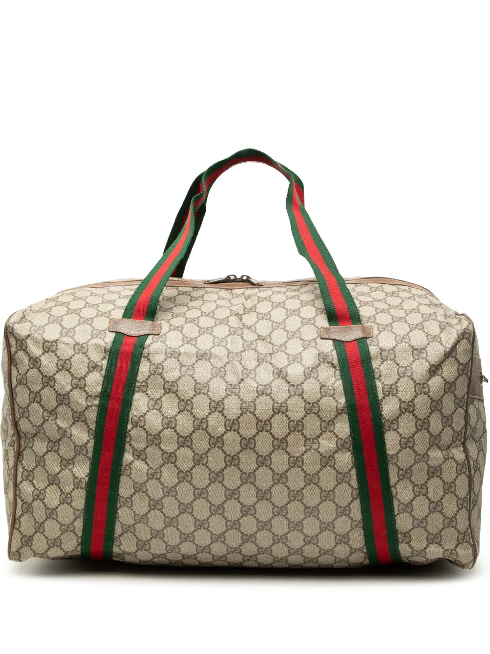 Gucci Pre-Owned 20th Century GG Supreme Web Duffle Bag travel bag - Toni neutri