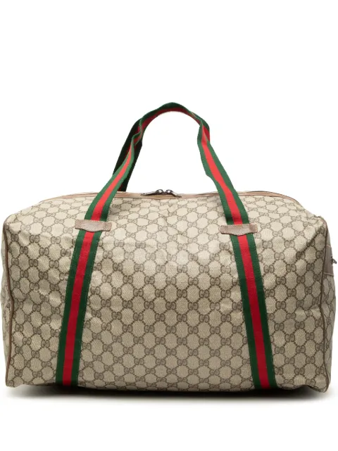 Gucci Pre-Owned 20th Century GG Supreme Web Reisetasche