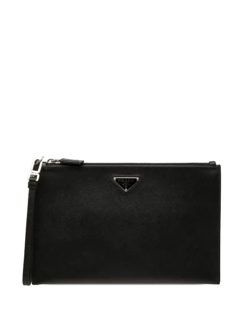 Prada Pre-Owned 2013-2026 Saffiano Wristlet clutch bag