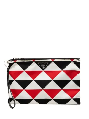 Prada Pre-Owned Сумка Через Плечо Tricolour Metallic Cinghiale
